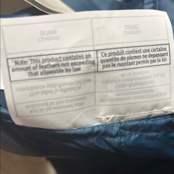 Blue Hooded Puffer Jacket - Picture 13 of 15